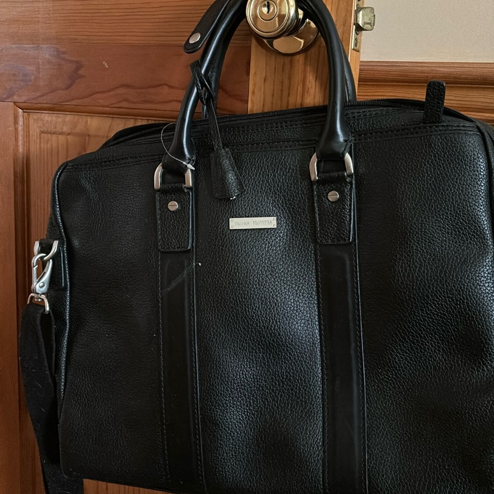 Brooks Brothers laptop bag/briefcase